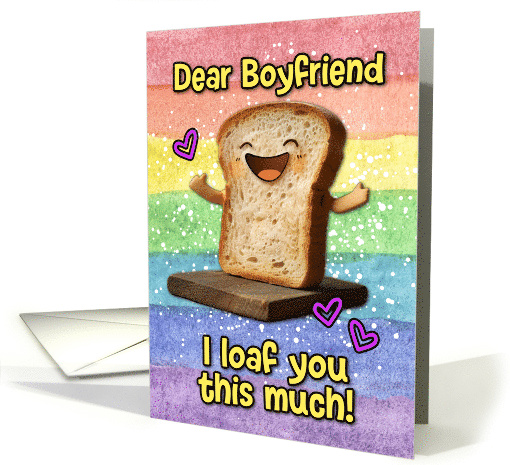 Boyfriend Happy Pride Loaf card (1840354)