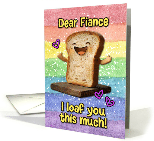 Fiance Happy Pride Loaf card (1840360)