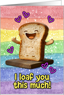 Happy Pride Loaf card