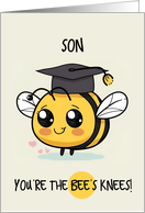 Son Congratulations Graduation Bee card