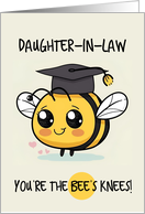 Daughter in Law Congratulations Graduation Bee card