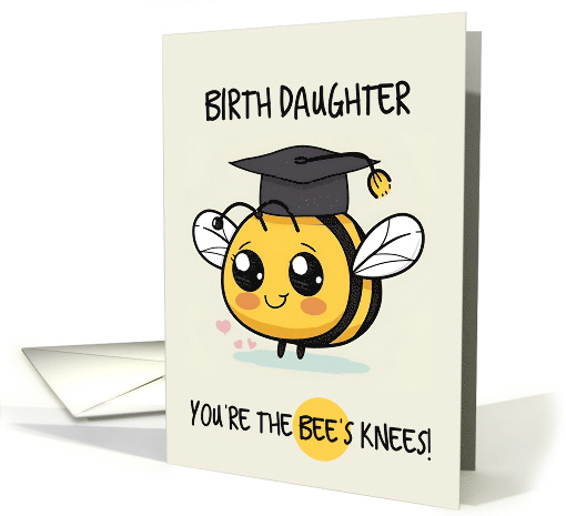 Birth Daughter Congratulations Graduation Bee card (1840504)