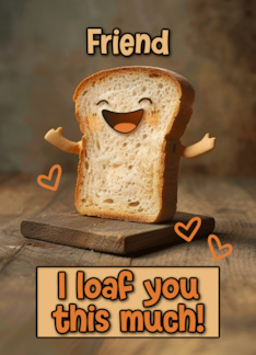 Friend Loaf Love