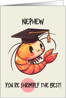 Nephew Congratulations Graduation Shrimp card