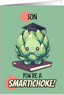 Son Congratulations Graduation Kawaii Artichoke card