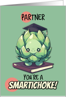 Partner Congratulations Graduation Kawaii Artichoke card