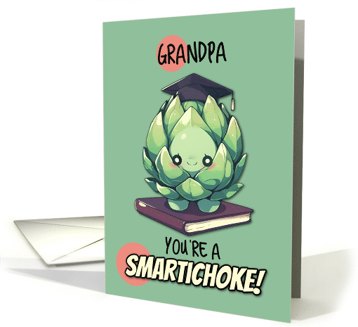 Grandpa Congratulations Graduation Kawaii Artichoke card (1842892)