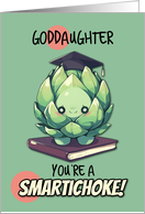 Goddaughter Congratulations Graduation Kawaii Artichoke card