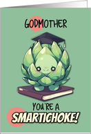 Godmother Congratulations Graduation Kawaii Artichoke card