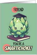 Friend Congratulations Graduation Kawaii Artichoke card