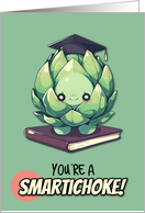 Congratulations Graduation Kawaii Artichoke card