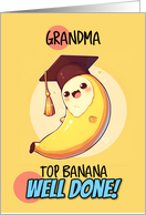 Grandma Congratulations Graduation Kawaii Banana card