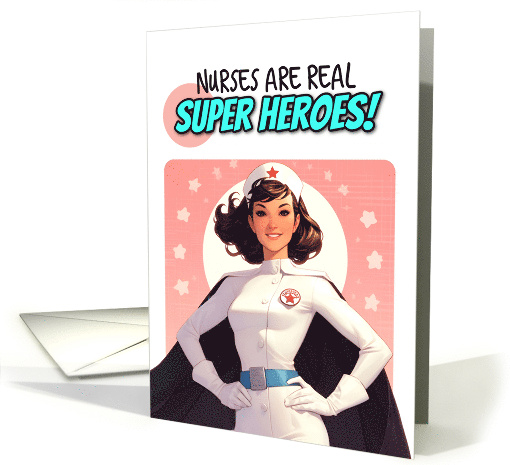 Happy Nurses Day Super Hero Nurse card (1844142)