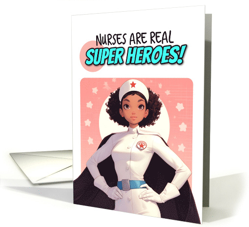 Happy Nurses Day Super Hero Nurse card (1844144)