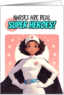 Happy Nurses Day Super Hero Nurse card
