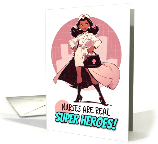 Happy Nurses Day Super Hero Nurse card (1844150)