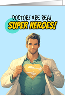 National Doctors’ Day Super Hero card