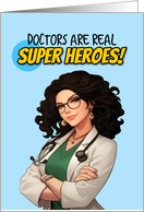 National Doctors’ Day Super Hero card