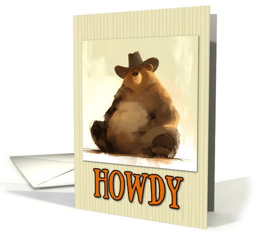 Howdy Country Bear card (1846952)