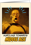 Happy Birthday Crash Test Dummy Aging card