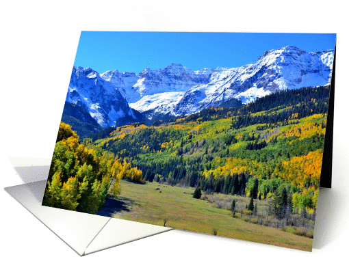 Colorado Mountains card (1346526)