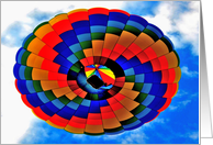 Hot Air Balloon card