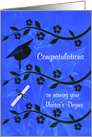 Congratulations on Earning Master’s Degree with a Graduation Theme card