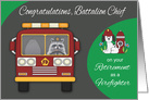 Congratulations to Battalion Chief on Retirement as a Firefighter card