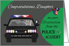 Congratulations to Daughter on graduation from the Police Academy card