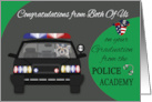 Congratulations on graduation from Police Academy from both of us card