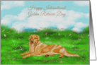 International Golden Retriever Day Observed on February 3rd card