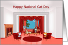 National Cat Day, October 29th, general, a room full of cute cats card