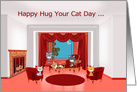 Hug Your Cat Day, June 4th, general, a room full of cute cats card