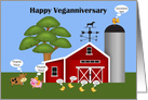 Veganniversary, general, Anniversary on going vegan card