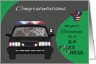 Congratulations on Retirement as a K-9 Police Officer Doberman card