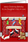Birthday on Christmas to my Daughter’s Son-in-Law with Santa Claus card