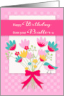 Birthday from Your Realtor with a Bouquet of Colorful Flowers card