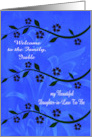 Welcome to the Family Daughter in law to Be Custom Name Card