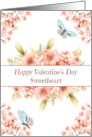 Valentine’s Day to Sweetheart Pantone Color of the Year Peach Fuzz card