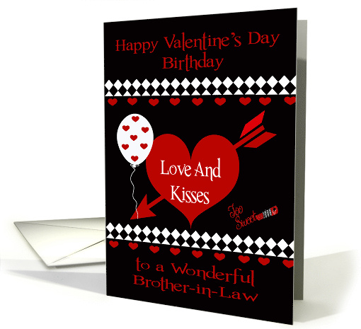 Birthday on Valentine's Day to Brother in Law with Red... (1353210)