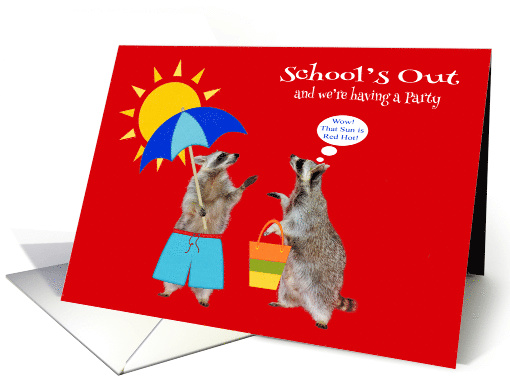 Invitations to School's Out Party, general, cute... (1353598)