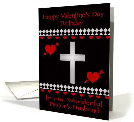 Birthday on Valentine's Day To Pastor's Husband, Red... (1356940)