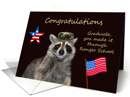 Congratulations, graduation from Ranger School, raccoon... (1367754)