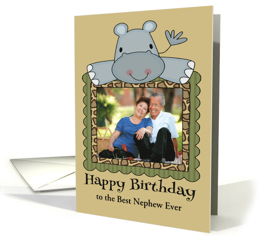 Birthday Custom Photo and Relationship Card with a Cute... (1371202)