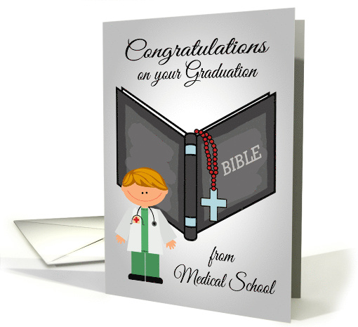 Congratulations to Male, graduation from medical school,... (1372838)