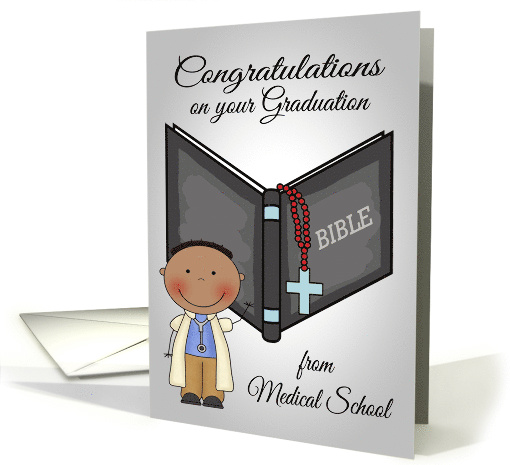 Congratulations to Male, graduation from medical school,... (1372842)
