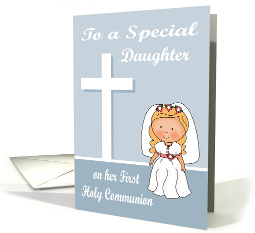 Congratulations On First Communion to Daughter with... (1375094)