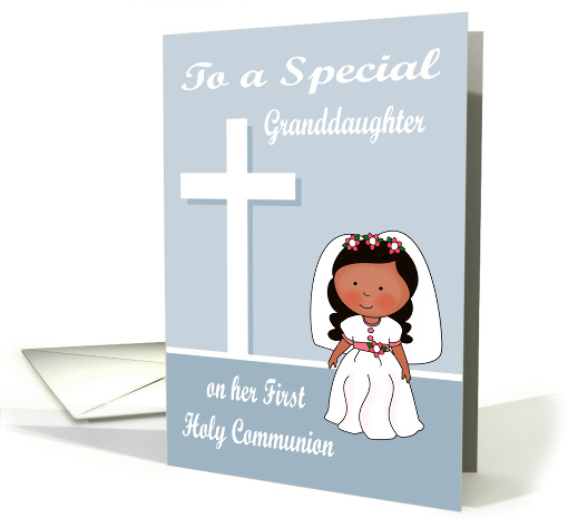 Congratulations On First Communion to Granddaughter,... (1375780)