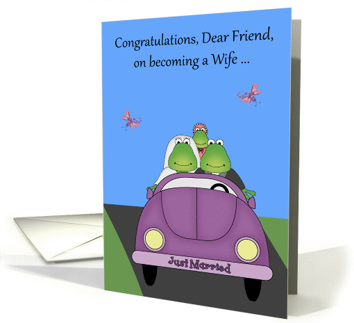 Congratulations to friend, getting married, becoming step... (1376554)