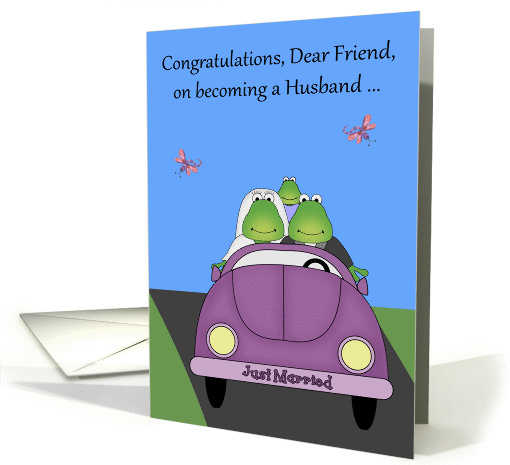 Congratulations to friend, getting married, becoming step... (1376824)